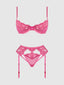 HARLOW LACE UNDERWIRE BRA & HIGH WAIST BACKLESS PANTY SET