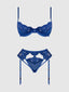 HARLOW LACE UNDERWIRE BRA & HIGH WAIST BACKLESS PANTY SET
