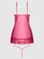 HARLOW LACE & MESH BABYDOLL & G-STRING SET