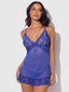 HARLOW LACE & MESH BABYDOLL & G-STRING SET