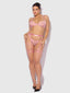 HELENA LACE BRA, GARTER, & OPEN BACK HIPSTER SET