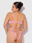 HELENA LACE BRA, GARTER, & OPEN BACK HIPSTER SET