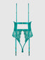 HELENA LACE & SATIN WIRELESS & OPEN BACK TEDDY