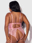 HELENA LACE & SATIN WIRELESS & OPEN BACK TEDDY