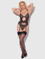 PORTIA SWISS DOT BUSTIER & THONG SET