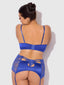NATASHA MICRO & LACE BRA, GARTER SKIRT & G-STRING SET