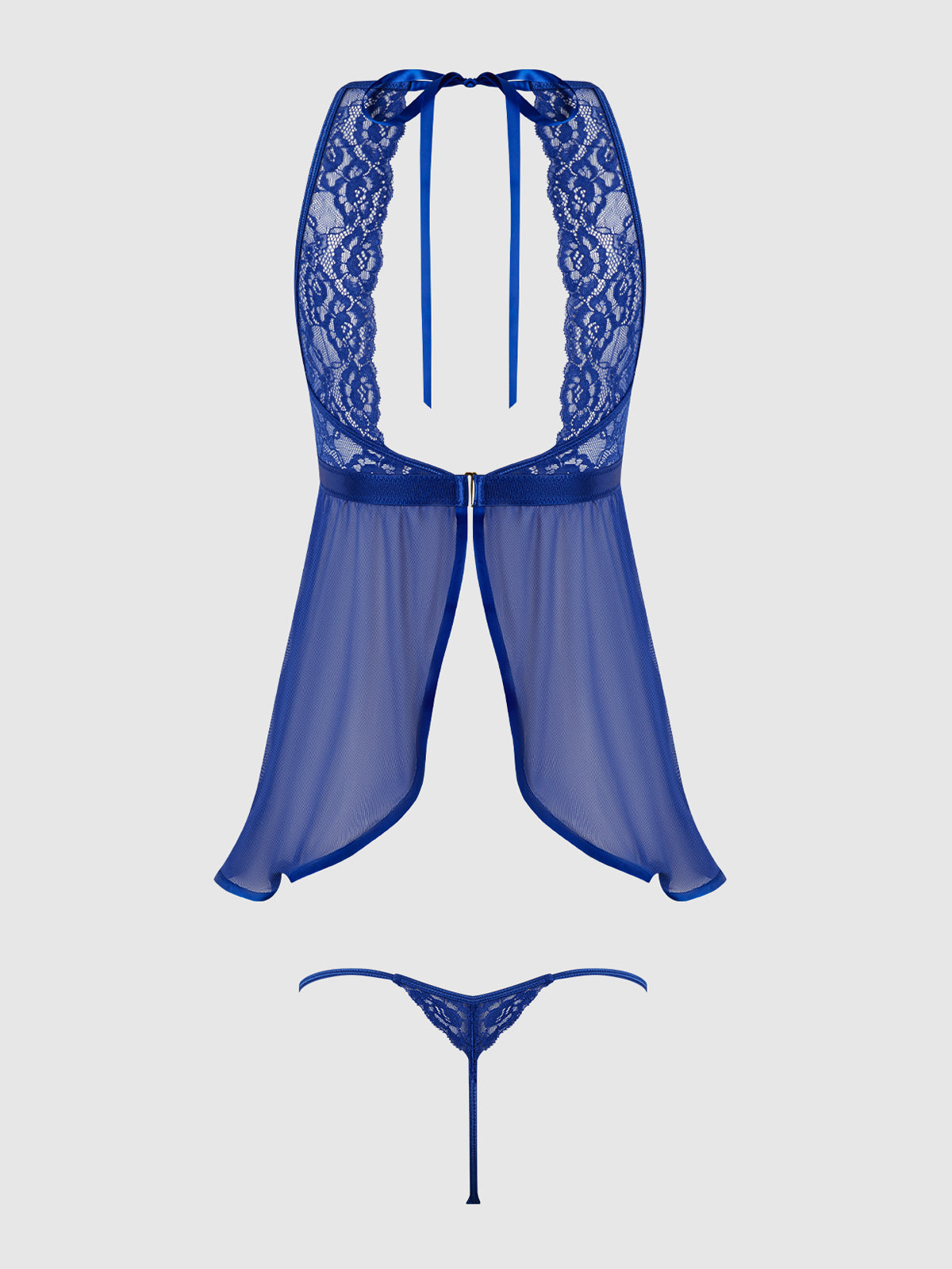 NATASHA LACE & MICRO BABYDOLL & G-STRING SET