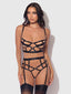 DEVON OPEN CUP BRA & CROTCHLESS & BACKLESS HIPSTER SET
