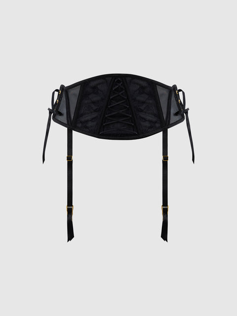 GIA LACE GARTER BELT