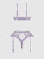 VIVIENNE LACE & MICRO BRALETTE & THONG SET