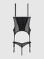 VIVIENNE LACE & MESH BUSTIER & G-STRING SET