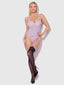 VIVIENNE LACE & MESH BUSTIER & G-STRING SET
