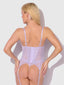 VIVIENNE LACE & MESH BUSTIER & G-STRING SET