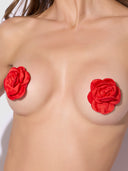 SATIN FLORAL PASTIES
