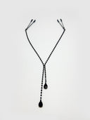 RHINESTONE DANGLE CLAMPS