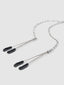 RHINESTONE DANGLE CLAMPS