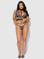 DEVON STRAPPY PUSH UP BRA, HARNESS & G-STRING SET