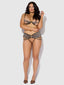 DEVON MICRO & O-RING OPEN BRA & CROTCHLESS THONG SET