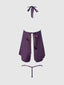 JOCELYN LACE & SATIN DROP OFF BABYDOLL & G-STRING SET