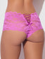 BELLA LACE CROTCHLESS CHEEKY