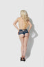 BELLA LACE CROTCHLESS CHEEKY