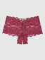 BELLA LACE CROTCHLESS CHEEKY