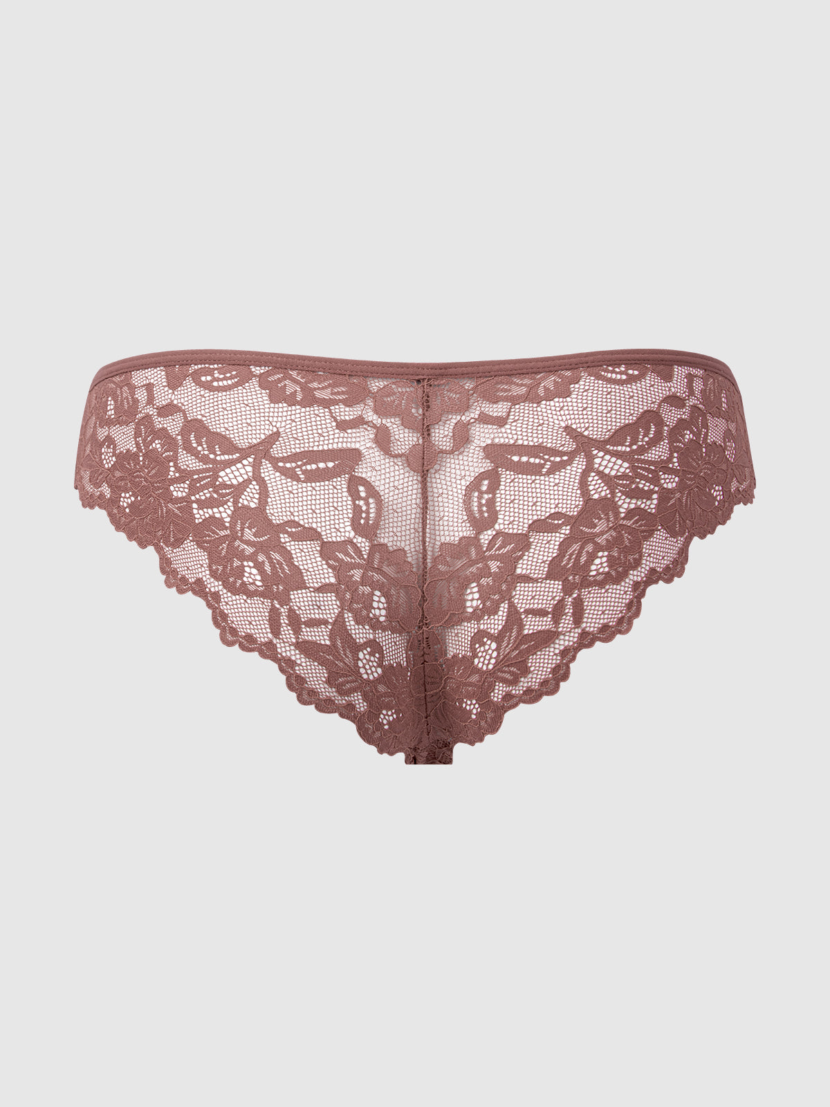 BELLA LACE UP FRONT LACE TANGA