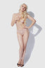BELLA LACE UP FRONT LACE TANGA