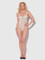 ZOE OIL SLICK & MESH TEDDY