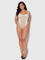 ZOE OIL SLICK & MESH TEDDY