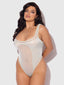 ZOE OIL SLICK & MESH TEDDY