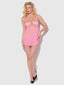 ZOE OIL SLICK OPENABLE CUP UNDERWIRE BABYDOLL SET