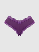 VERA MICRO & LACE TRIM G-STRING