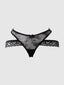 KIKI STRAPPY & BACKLESS LACE TANGA