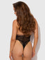 HALTER NECK STRAPPY TEDDY BODYSTOCKING