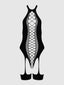 HALTER NECK & GARTERED TEDDY BODYSTOCKING