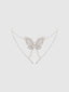 RHINESTONE & PEARL BUTTERFLY PANTY