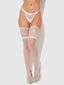 THIGH HIGH SHEER STAYUPS WITH TALL LACE BAND