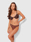CHANTAL MESH UNLINED BRA & HIPSTER SET
