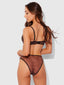 CHANTAL MESH UNLINED BRA & HIPSTER SET