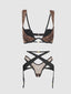 CHANTAL PLUNGE PUSH UP BRA & CROTCHLESS TANGA SET