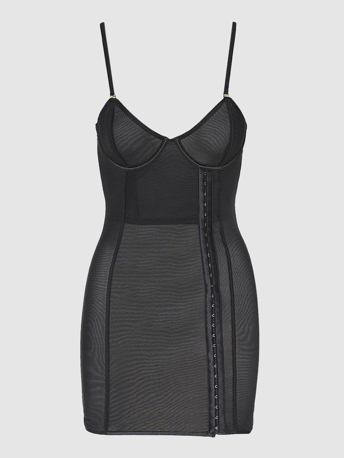 CHANTAL MESH CHEMISE & G-STRING SET