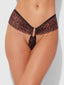 CHANTAL MESH U-HOOK THONG