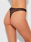 CHANTAL MESH CROTCHLESS THONG