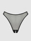 CHANTAL MESH CROTCHLESS THONG