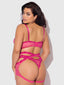 YVONE LACE BRA, GARTER & TANGA SET
