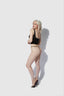 YVONE SHIMMER MESH BUSTIER & G-STRING SET