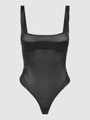 YVONE SHIMMER MESH BODYSUIT