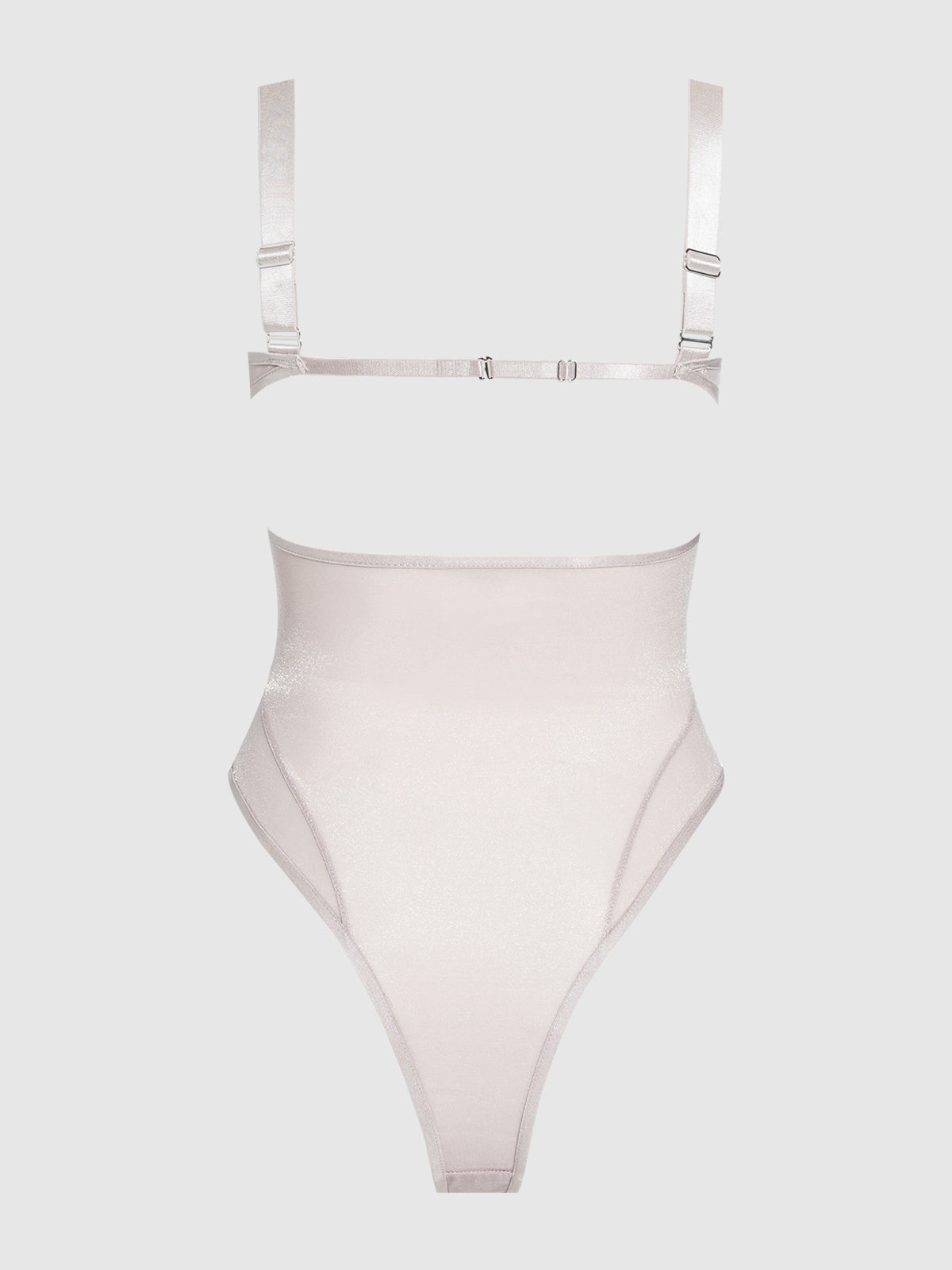 YVONE SHIMMER MESH BODYSUIT