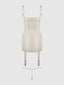 YVONE SHIMMER MESH UNDERWIRE CHEMISE & G-STRING SET